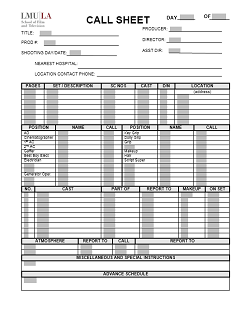 Call Log Template 30