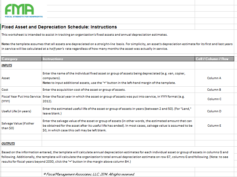 20 Free Depreciation Schedule Templates Ms Excel And Ms Word 7081