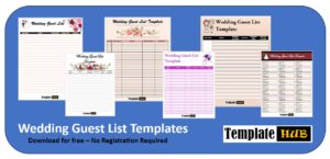 Wedding Guest List Template Thumbnail