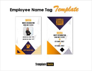 Name Tag Template 01