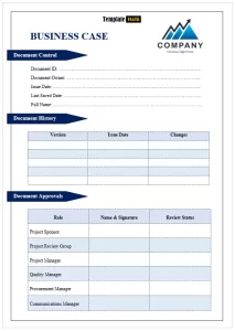 business case template 01