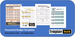 Household Budget Templates Cover Image