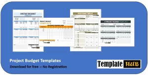 Project Budget Templates Cover Image