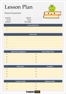 Lesson Plan Template 48