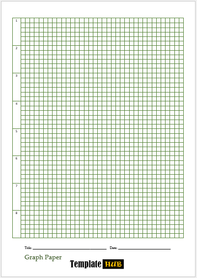 Printable Graph Paper Template 04