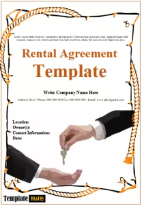 Rental Agreement Template 06