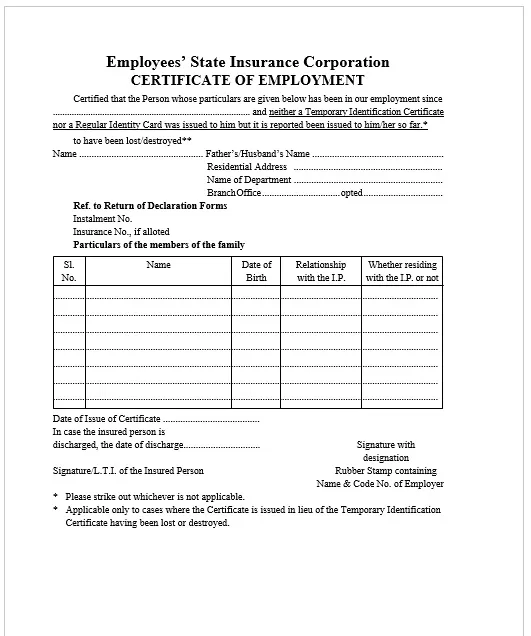 certificate of employment 09